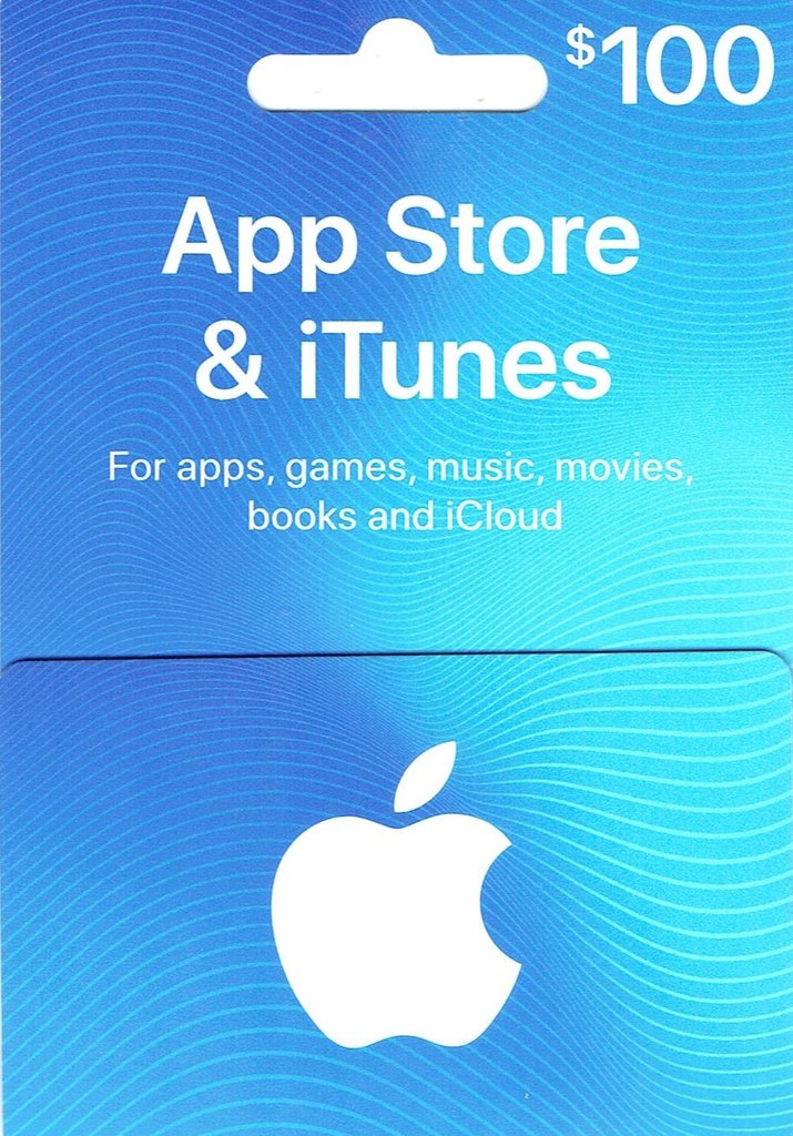 Apple $100 Gift Card – astrogameing