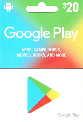 Google Play $20 Gift Card