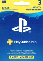Playstation Plus 3 Month Membership