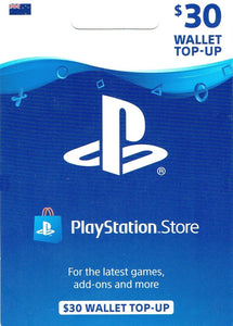 Playstation Store $30 Top Up