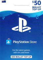 Playstation Store $50 Top Up